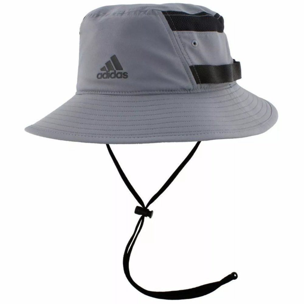 Men's Adidas Victory III Bucket Hat, Size: Large/XL, Med Grey